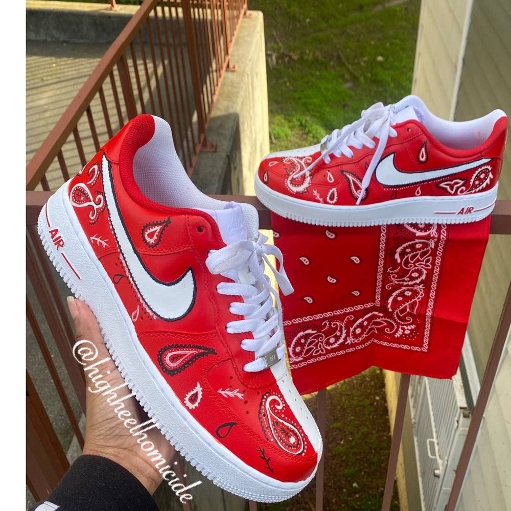 Custom Bandana AF1s
